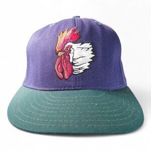 PRO-Line Port City Roosters Vintage 90s Minor League Baseball Fitted Hat 7 RARE